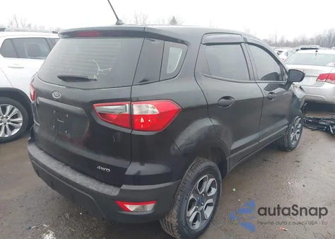 2018 Ford Ecosport S z USA, uszkodzony, nr VIN MAJ6P1SL1JC166360